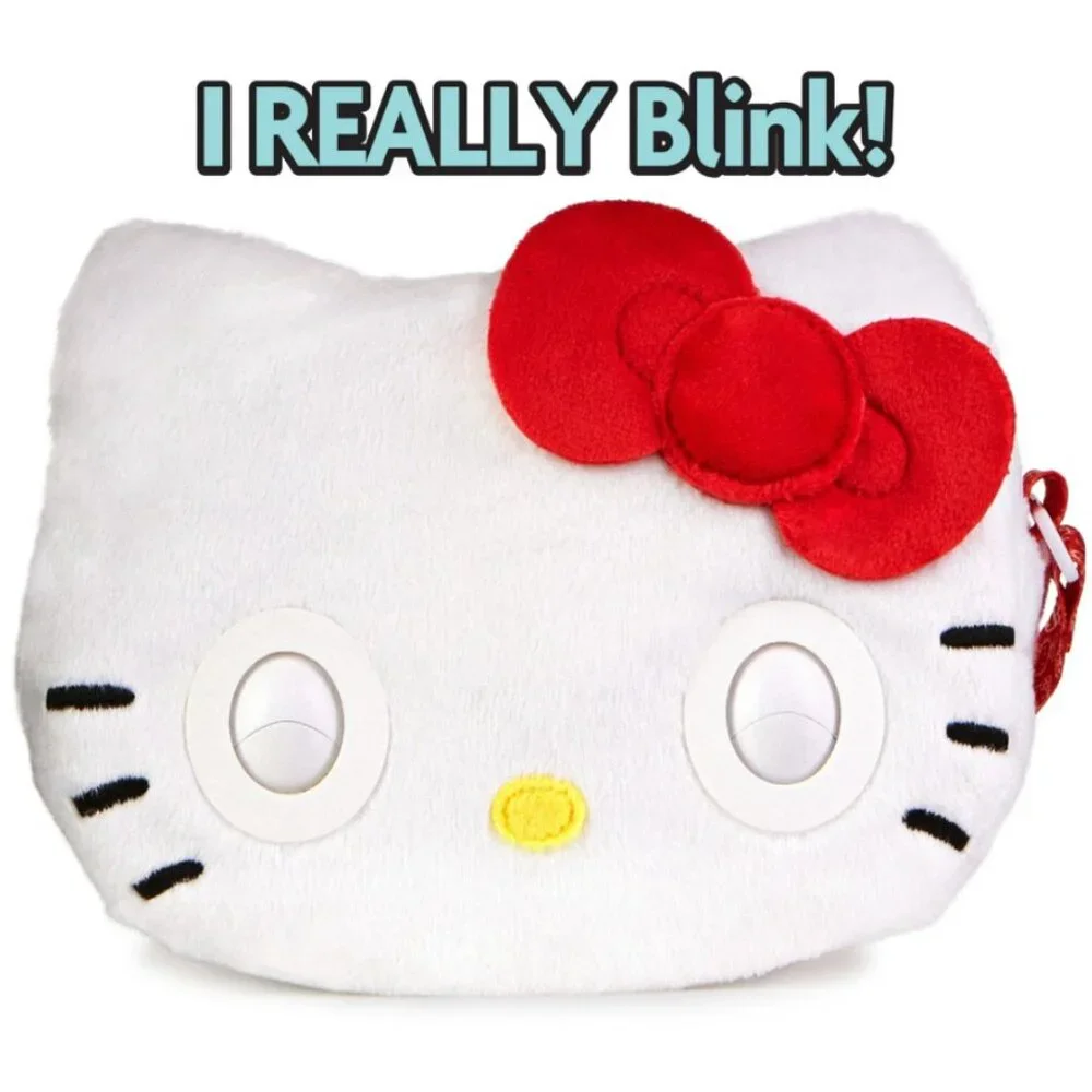 NEW Hello Kitty Purse Pets w/ 30 Sounds Blinking Eyes Interactive Crossbody Bag